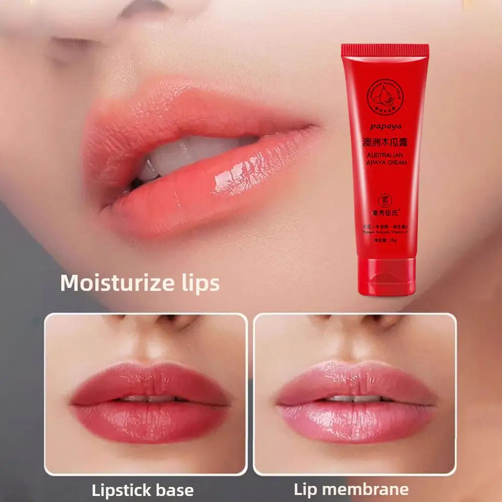 

Face Care Lucas Papaw Ointment Balm Lipstick Moisturizing Universal Lip Cream Hydrating Oil Anti Balm 25g Drying Multifunct T8I4