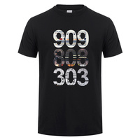 Roland 909 808 303 T Shirt Graphic Men Cotton Streetwear Short Sleeve Gifts Summer T-shirt Mans Clothes Oversized Tops