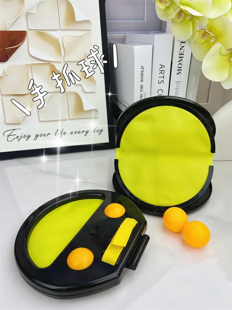 1PC Catch Ball Game for Adult Outdoor Indoor Funny Interaction Sensory Sport Training Hand Eye Coordination Outdoor Fitness