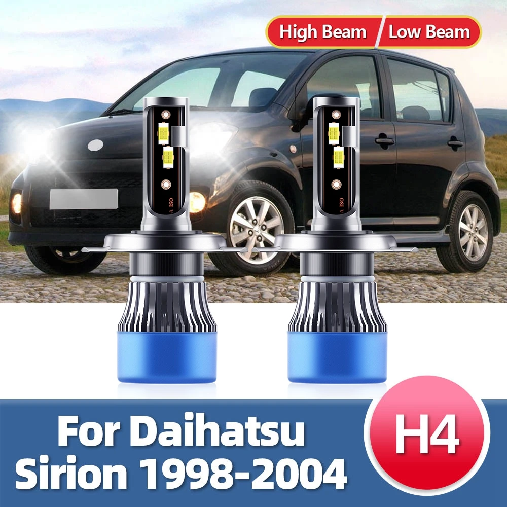 

LSlight Car Headlamps 15000LM 110W 24V 12V Led Headlights Bulbs Lampara For Daihatsu Sirion 1998 1999 2000 2001 2002 2003 2004