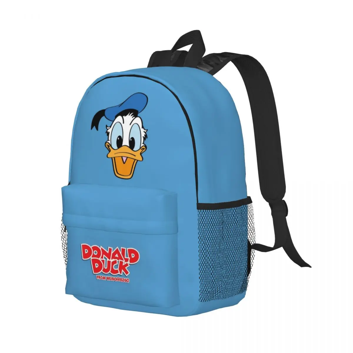 Donald Duck Compact 15-Inch Backpack - Stylish Lightweight Bag Perfect for Students and Commuters