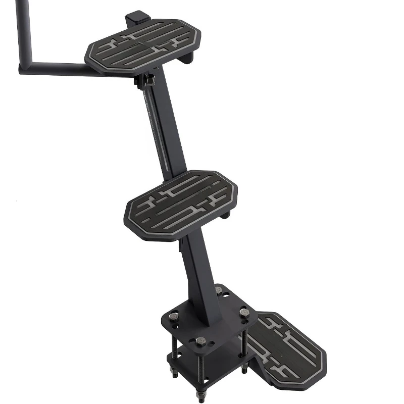 Pedal de remolque marino resistente con mango.