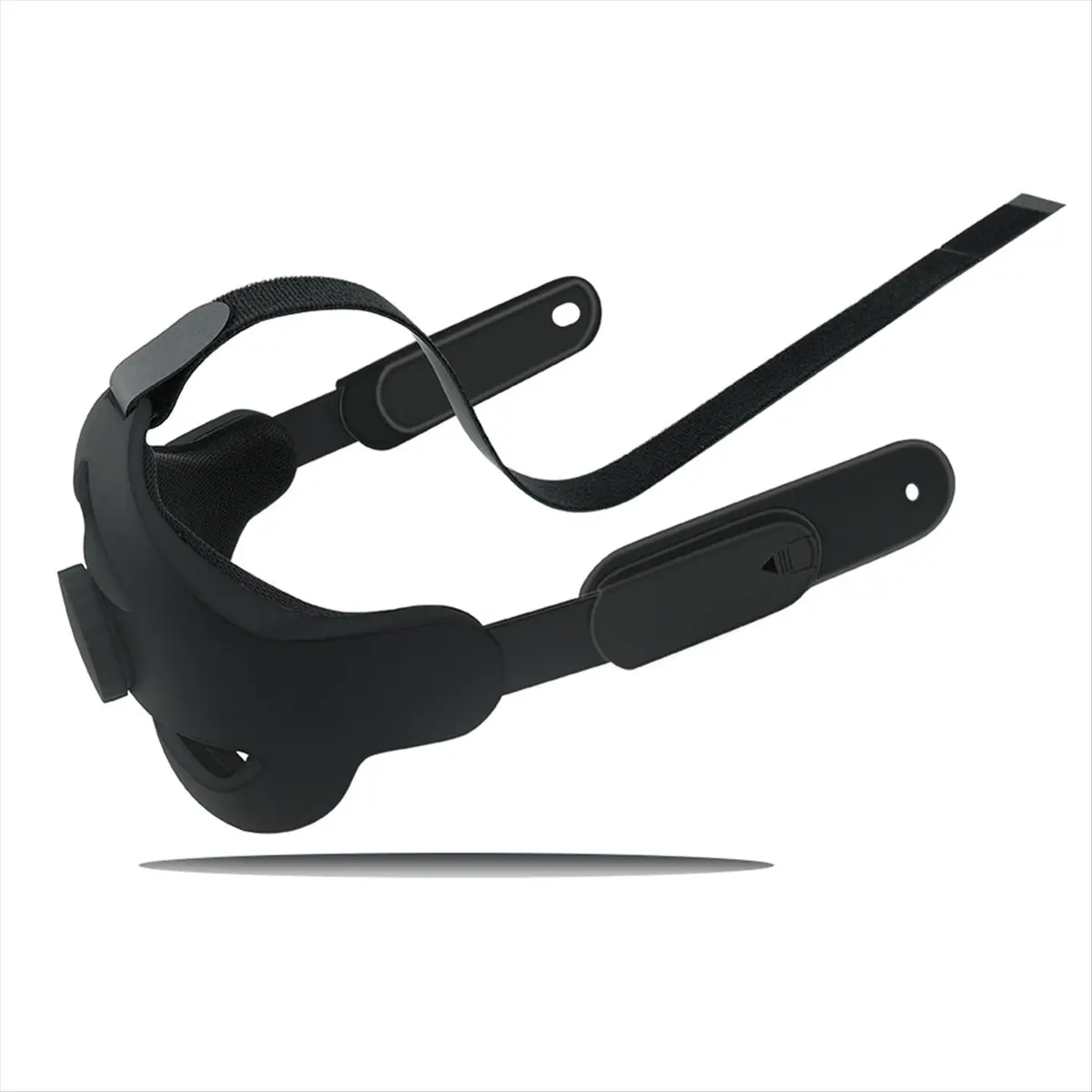 Portable VR Headset Strap for 3 Adjustable Enhanced Head Cushion Wearing Head Strap for 3-Black