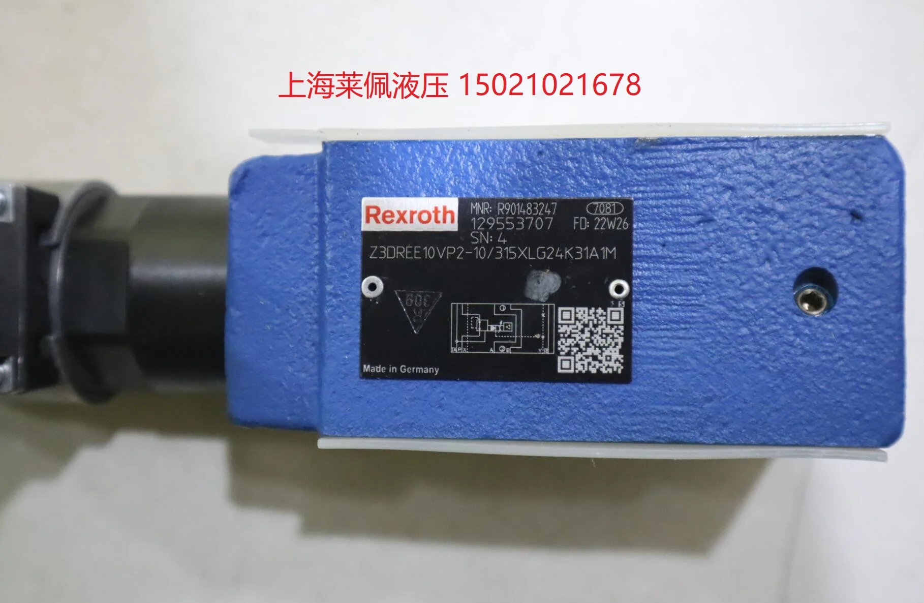 

Rexroth REXROTH пропорциональный клапан R901483247 Z3DREE10VP2-10/315XLG24K31A1M