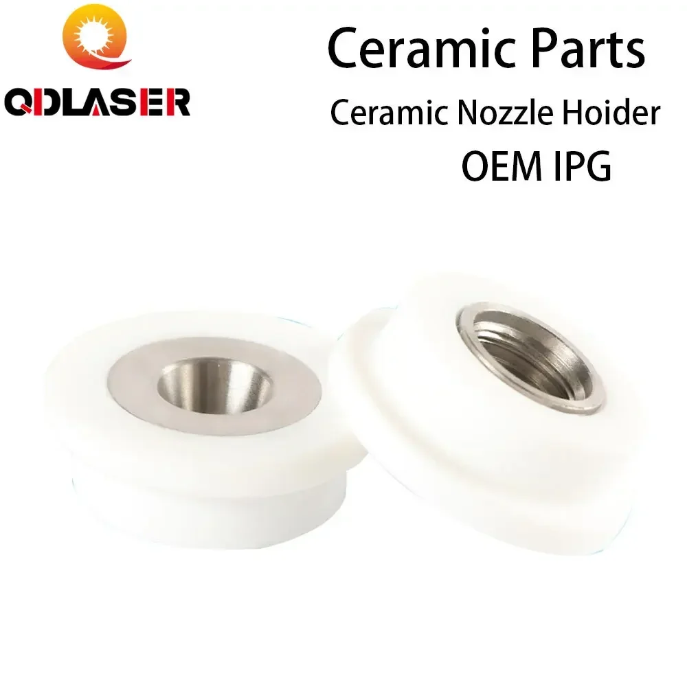 QDLASER Ceramic Nozzle Holder Dia.28.7mm/23.2mm OEM IPG Nozzle Holder for Fiber Laser Cutting Head
