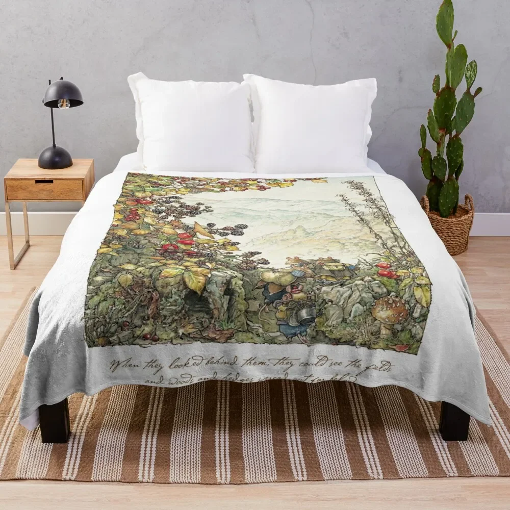 

Walk to the High Hills Throw Blanket Fuzzy Plush Throw Blanket for Sofa Chair