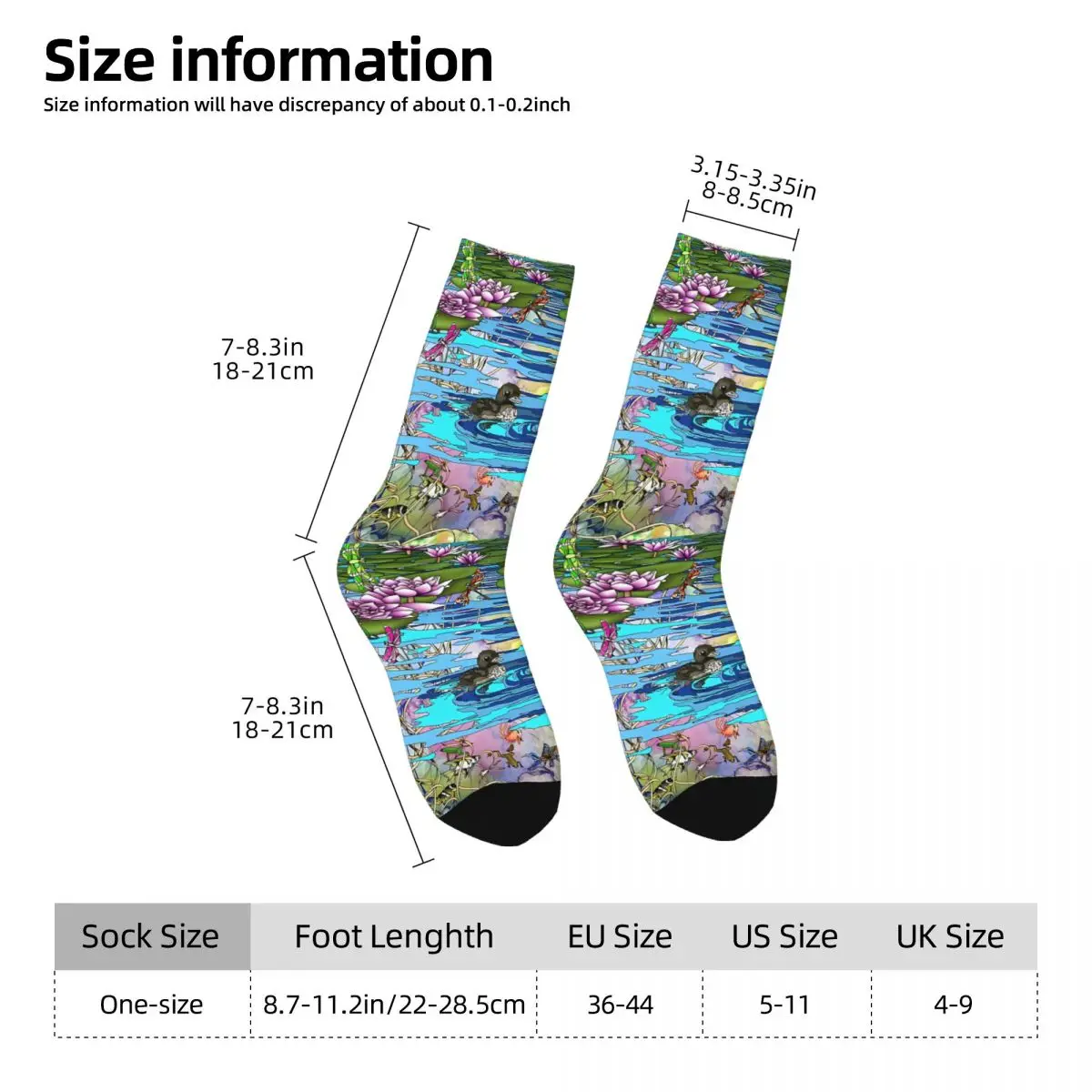 Loons (3) Sock Printed Man Polyester