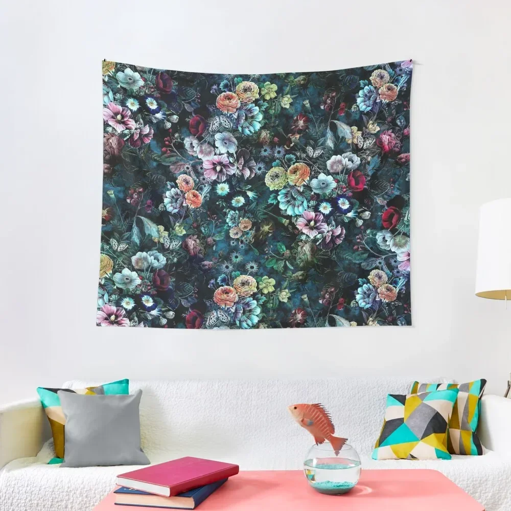 

Night Garden Tapestry Room Decorator Room Decorations Aesthetic Tapestry