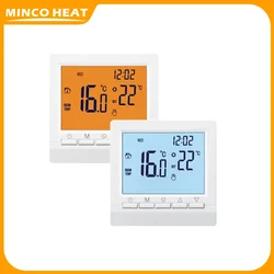 Программируемый Газовый Бойлер Minco Heat ME83, регулятор температуры, ЖК-контроль, батарейки АА, термостат с блокировкой для детей