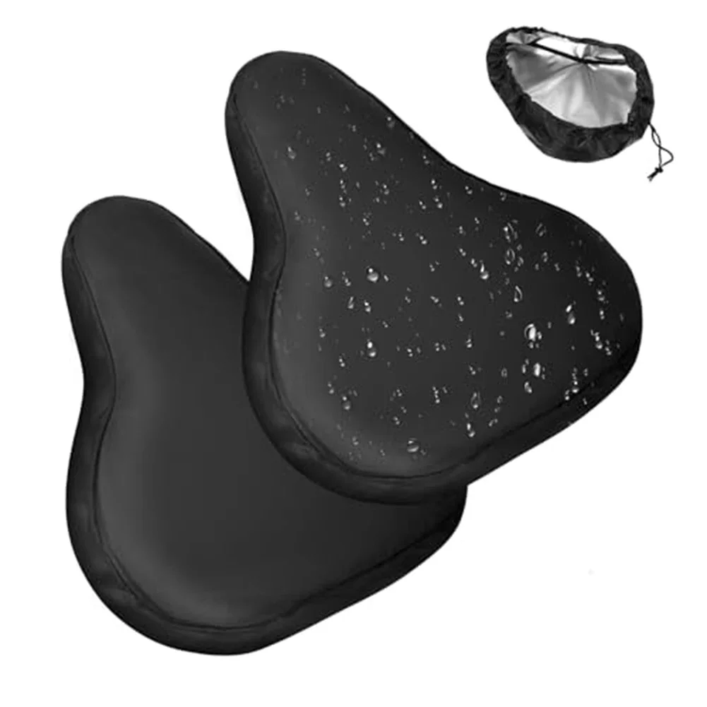 Protective Cover for Bike Saddles with Waterproof Material Secure Drawstring Closure Designed for Different Bike Models