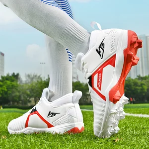 حذاء تدريب بيسبول للرجال حذاء رياضي غير قابل للانزلاق أحذية طويلة سبايك أحذية للمبتدئين أفضل 10 أحذية بيسبول مبيعا - رقم 10