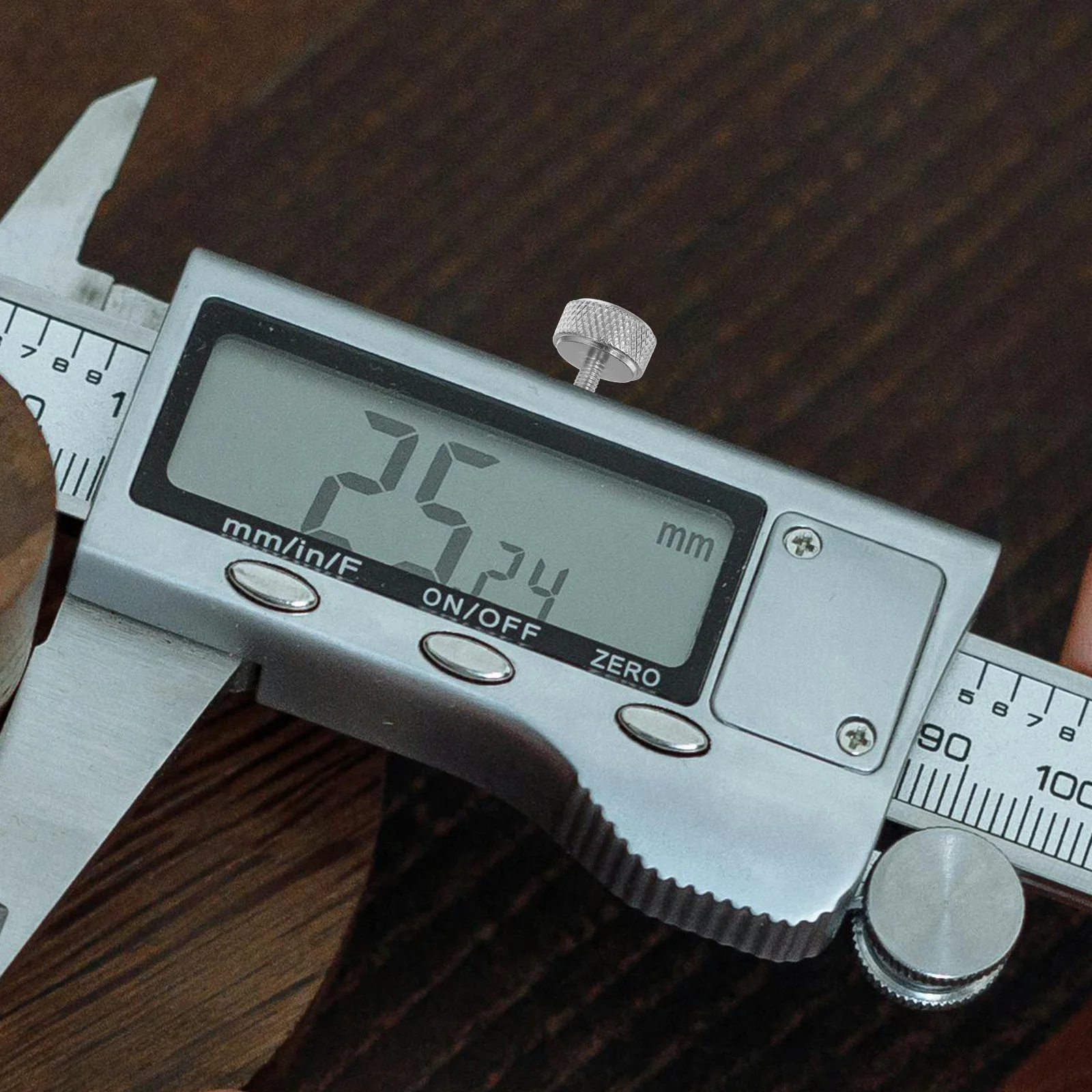 

3Pcs Vernier Calipers Locking Screws M3x7mm Round Flat Head Knurled Thumb Knob Bolts Universal Caliper Parts Fixing Screws