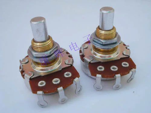 

High Quality Curved Foot 5W B10 K Linear Circular Shaft Single Link Adjustable Potentiometer 24mm Audio Accessories