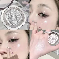 Highlighting Powder Pearlescent Fine Mashed Soft Texture LEEINTO Non-flying Powder Brightening Long-lasting Highlighter Palette
