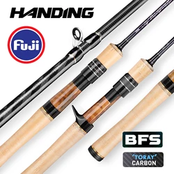 HANDING Wandering Air 79g Micro Fishing Rod 1.55-1.68M BFS Fishing Rods Lure Weight 1-7g Toray® 24 Ton Carbon Blanks Spinning Ro