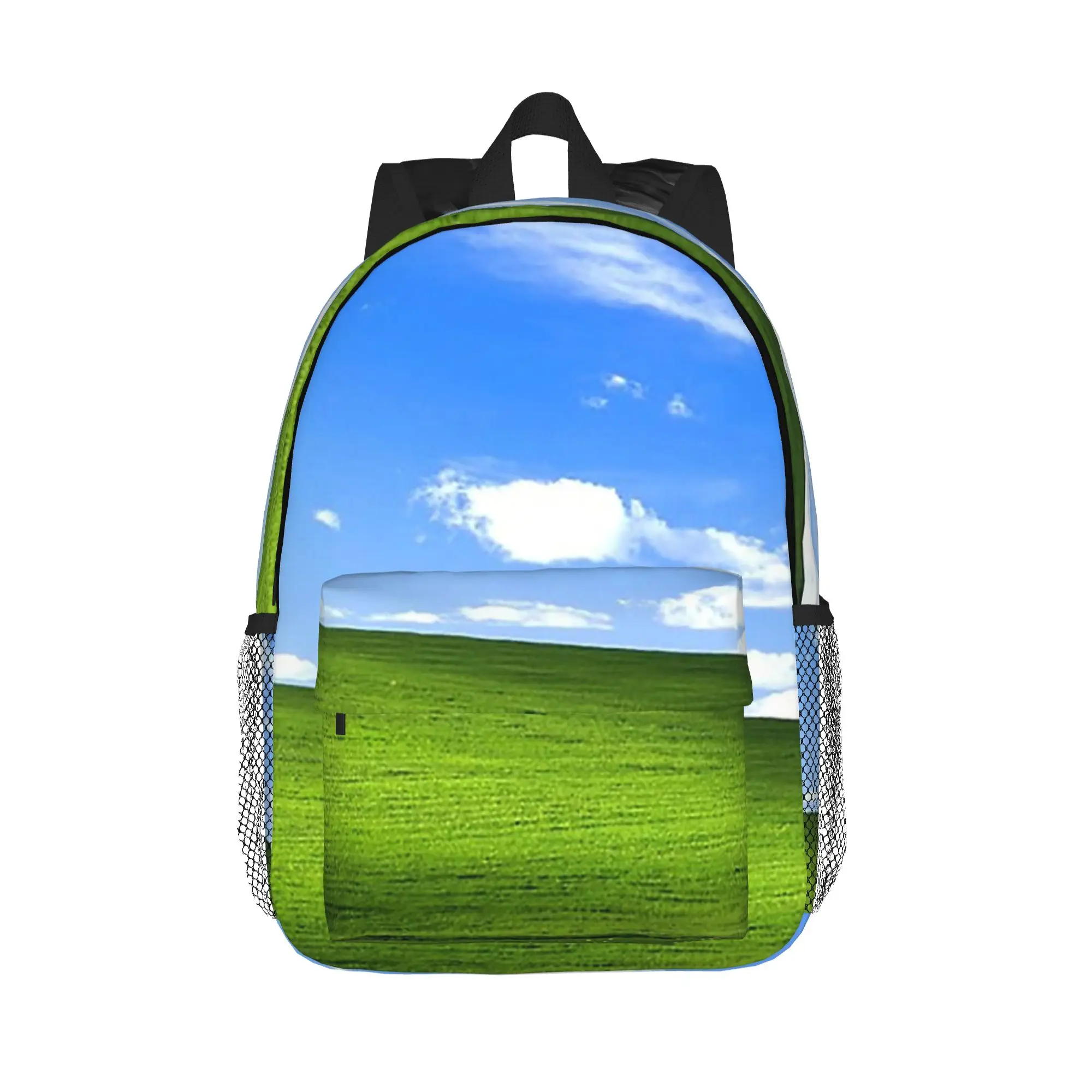 Windows XP Wallpaper Backpack Hot Sale Daypack Large Capacity Boys Girls BookBag Shoulder Bags for Men Women School Bag