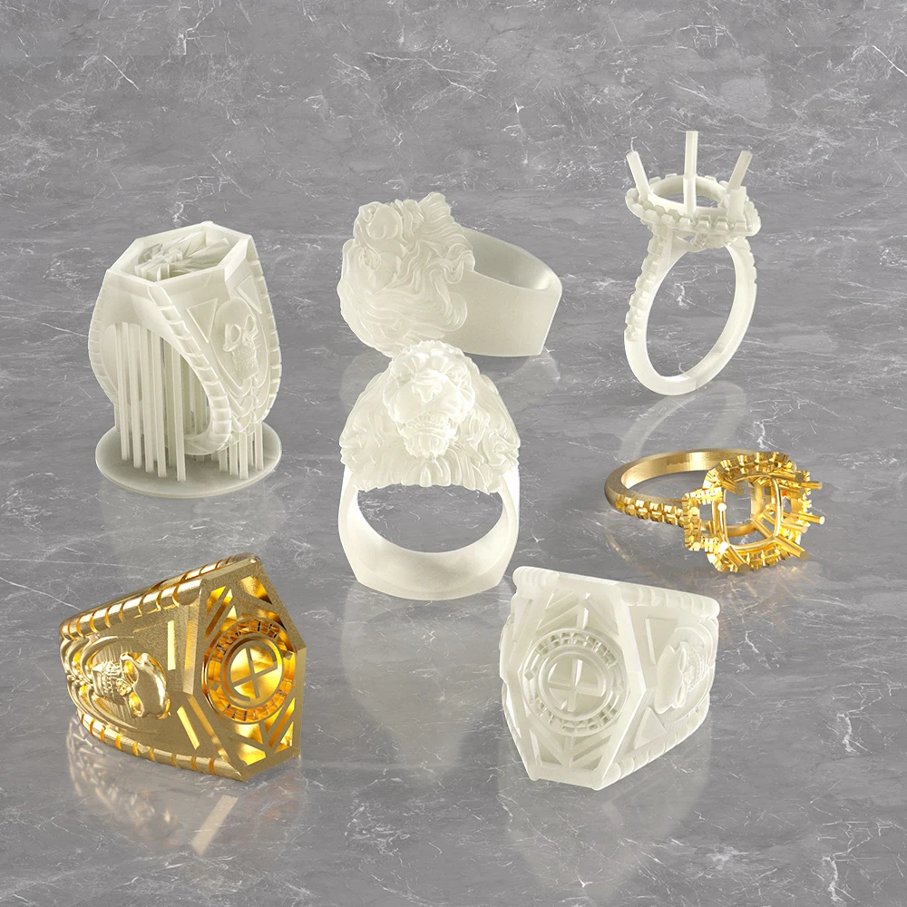 NOVA3D Low Cost Jewelry 3D Printer for Beginners Print Miniature Model Rings Earrings Bracelets Jewelry Casting Resin 3D Printer