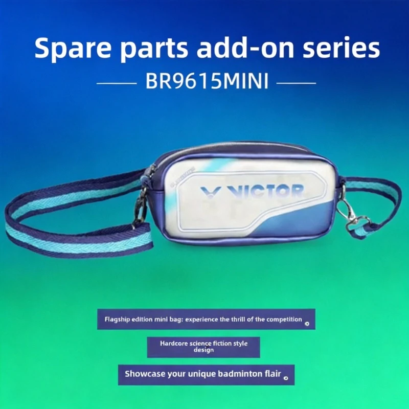 Mini One Shoulder Crossbody Badminton Bag, Lightweight Portable Sports Training Backpack BR9615MINI