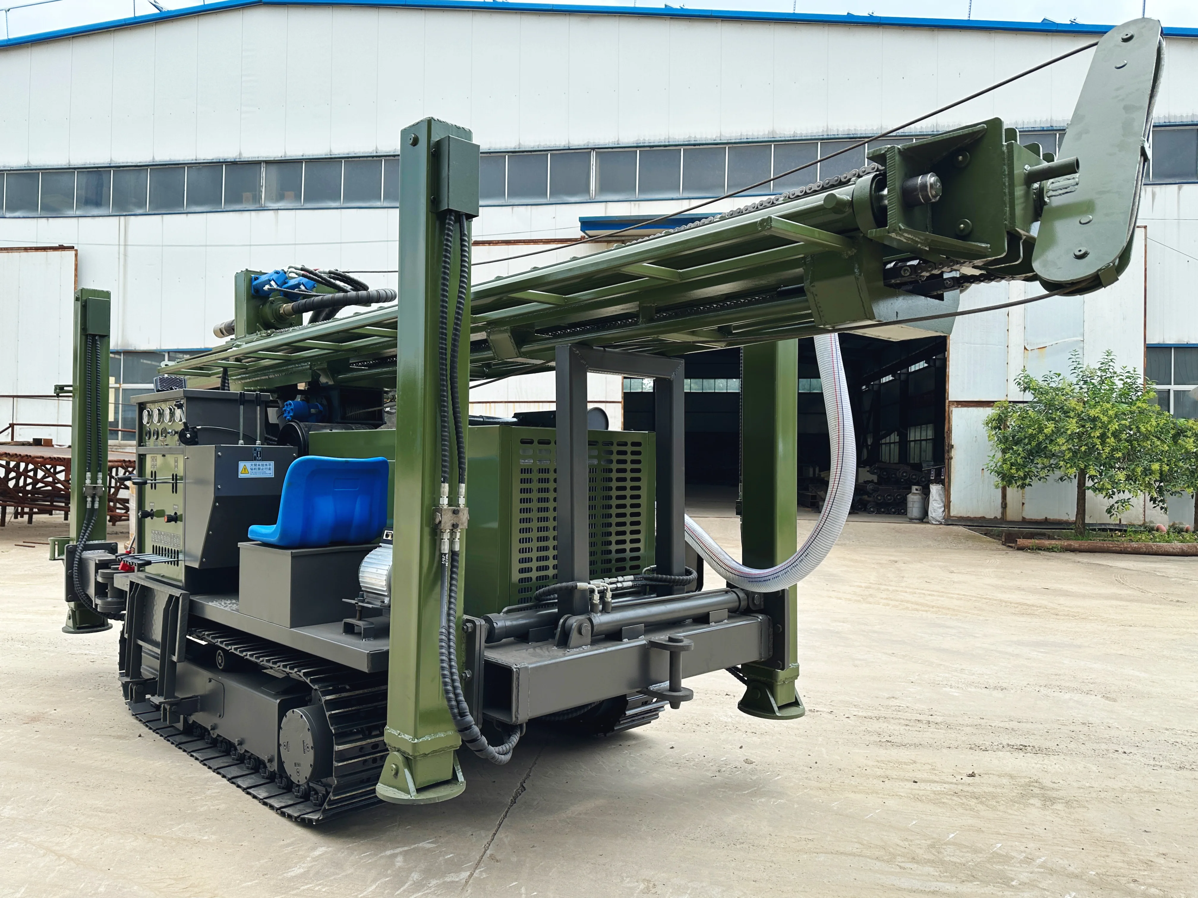 고성능 맞춤형 크롤러 장착 유압식 280m 수중 시추 장비