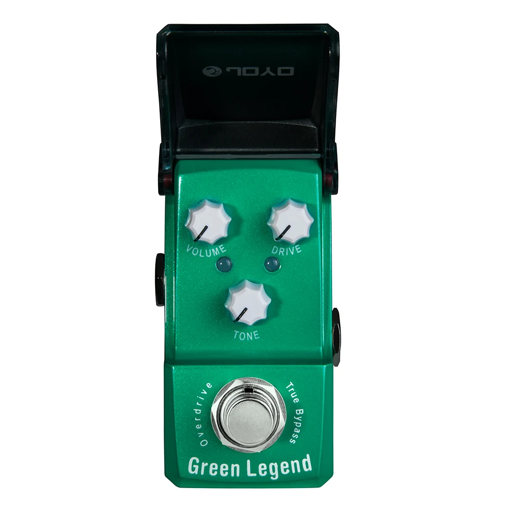 JOYO JF-319 GREEN LEGEND Overdrive Pedal Classic Vintage Tone Clear and Crisp Overdrive Effects for Electric Guitar