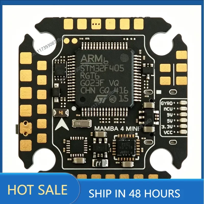 F405 Mini FC With Barometer AT7456E OSD F.Port Multiple Power Protection FPV Flight Controller