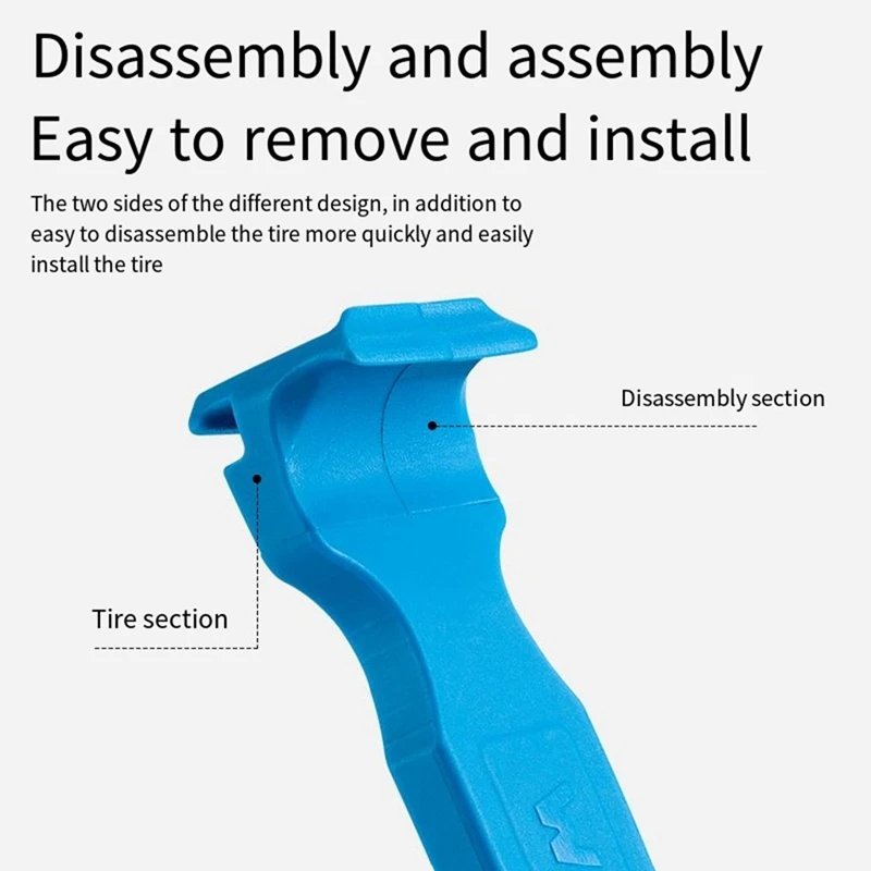 أداة إطارات الدراجات من WEST BIKING، أداة إطارات الدراجات المتغيرة لدراجة الطرق، أداة إصلاح الإطارات Spudger باللون الأصفر