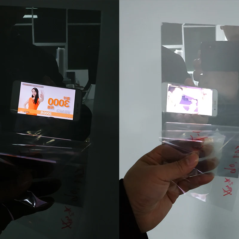 3M Liquid Crystal LCD Display Liquid Crystal Film Polarizer 0.1mm Mirror Film Flat Optical Polarizing Film Customization