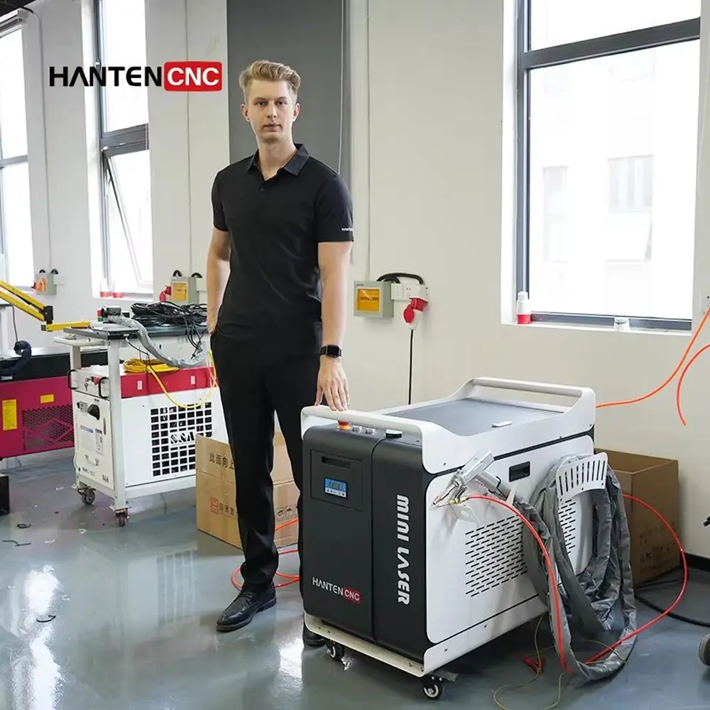 

3 in 1 Laser Welding Machine Handheld Fiber Welder for Metal Rust Removal Cutting and Polishing Applications