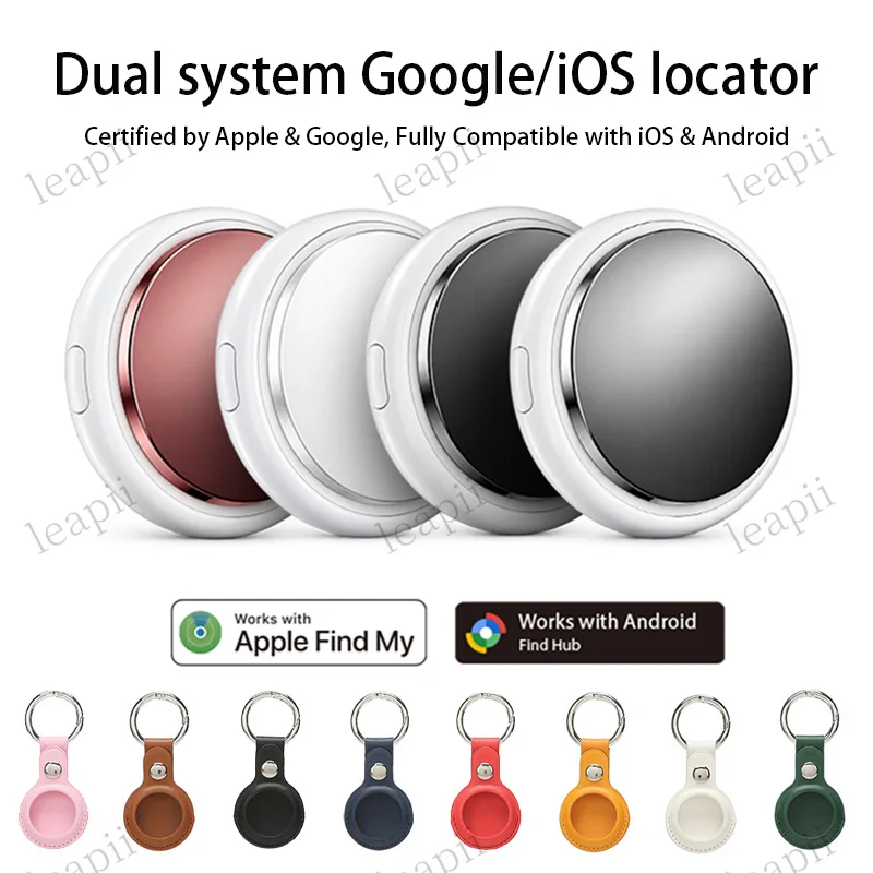 Dual System Android IOS Tracker for Apple Find My and Google's Find Hub Smart Locator for Iphone Pixel Xiaomi Vivo GMS