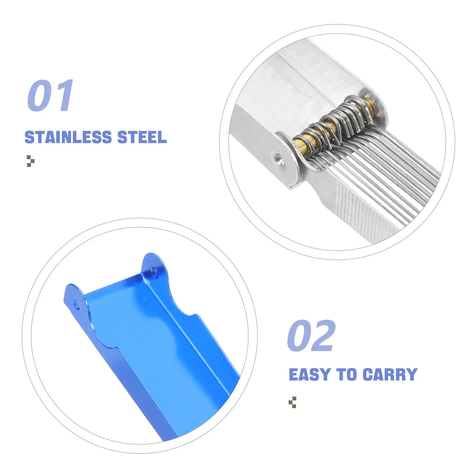 13Pcs Stainless Steel Welding Tip Cleaner Set Aluminum Case Multipurpose Nozzle Cleaning Needles Gas Welding Torch Accessories