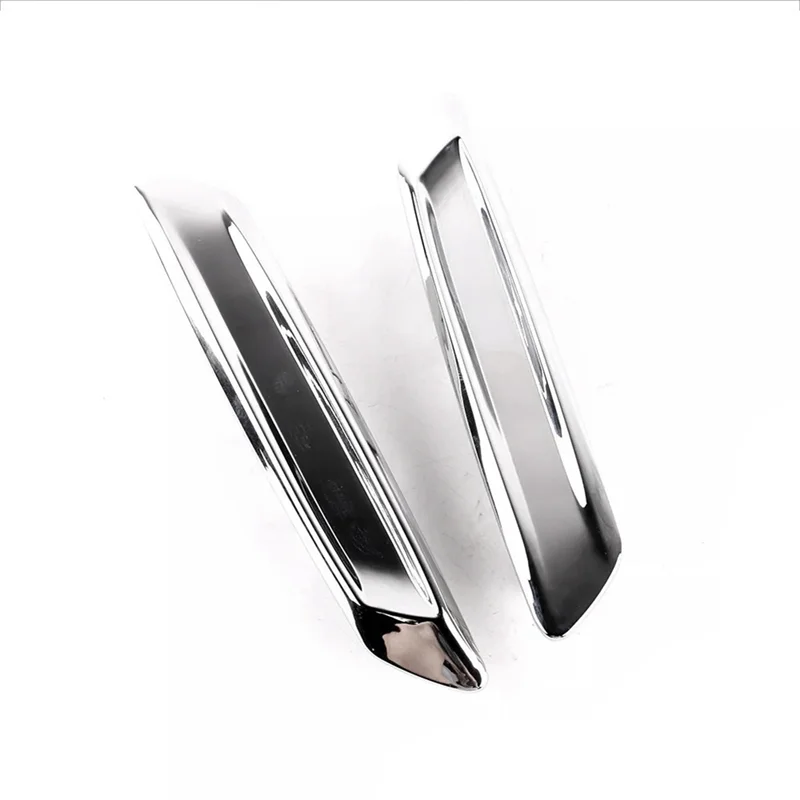 

AS-1 пара хромированных наружных накладок на переднее крыло для BMW F10 F11 2013-2016 седан 51137336645 51137336646 левый и правый