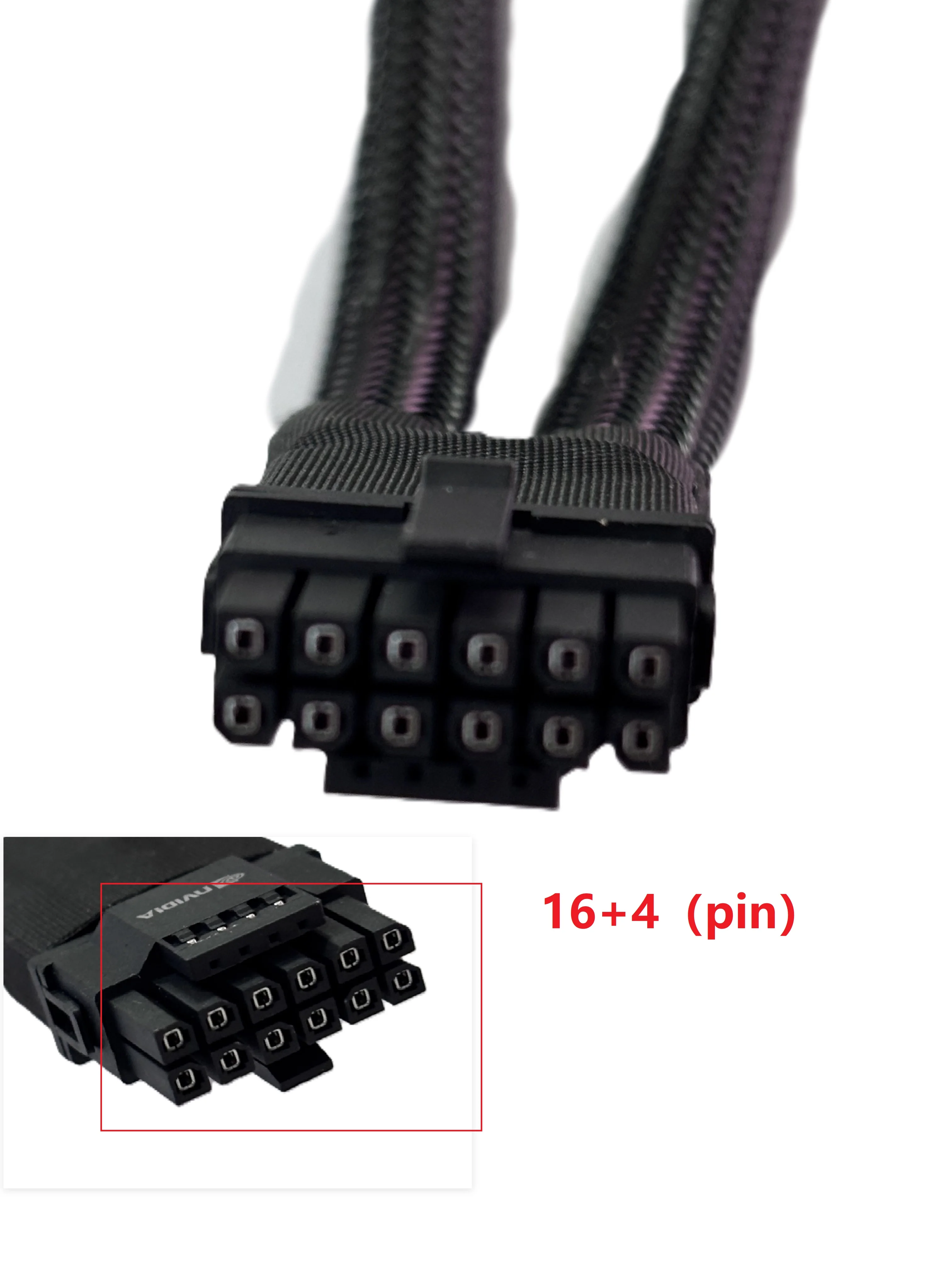 

Workstation Service PCIE Graphics CEM5 16pin 12+4 pin Female to 2x 8PIN Male power cable 16cm For Nvidia 5000Series 0301633000