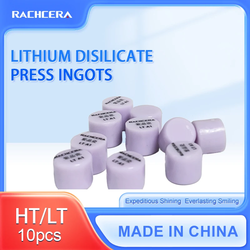 lithium disilicate dental press lingotes blocos ht lt mo atualizado novo 10 unidades por caixa 01