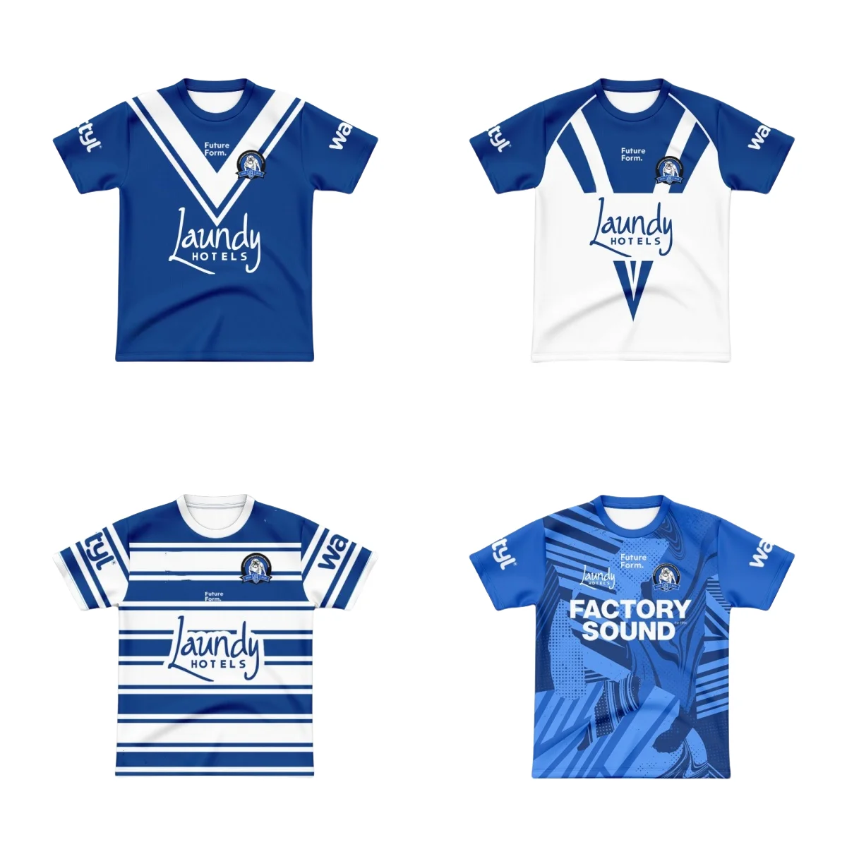 

ДОМАШНЯЯ ФУТБОЛКА CANTERBURY BANKSTOWN BULLDOGS 2025 ДЛЯ ДЕТСКОЙ РАЗМЕРЫ; 16–26 (НОМЕР ИМЯ НА ЗАКАЗ)