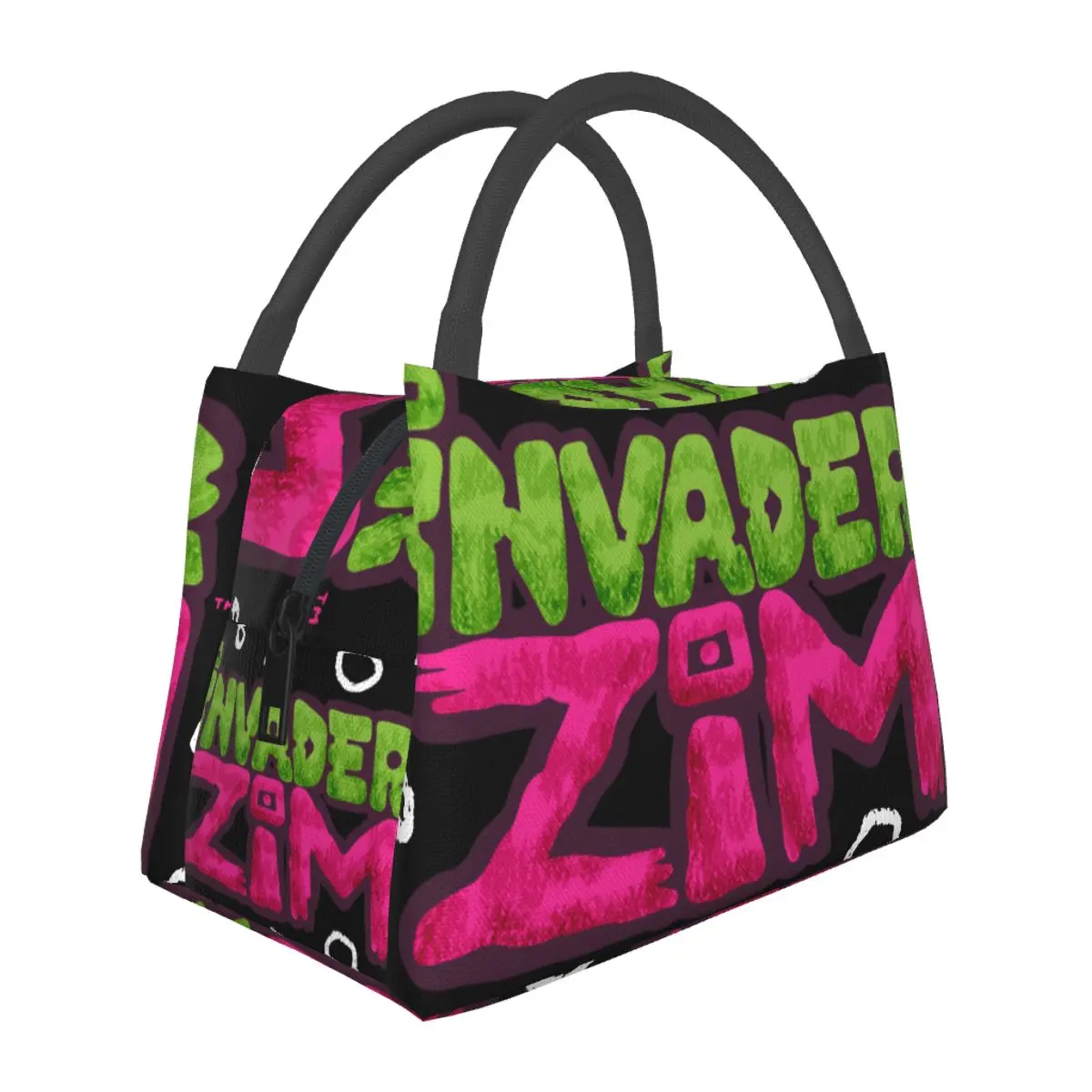 Borsa isolante portatile Invader Zim per contenitore Pinic per ufficio alimentare termico più fresco