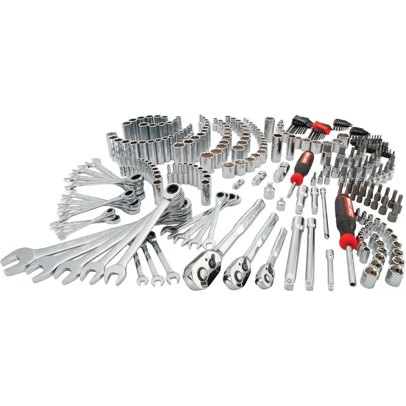 CRAFTSMAN Mechanics Hand Tool Set SAE and Metric 1/2 1/4 and 3/8 Drive Sizes 298-Piece (CMMT12039)