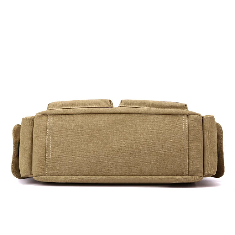 Canvas Retro Umhängetasche, Handtasche für Pendler, Schultertasche, Arbeitstasche, Handtasche mit großem Fassungsvermögen – Detail 3