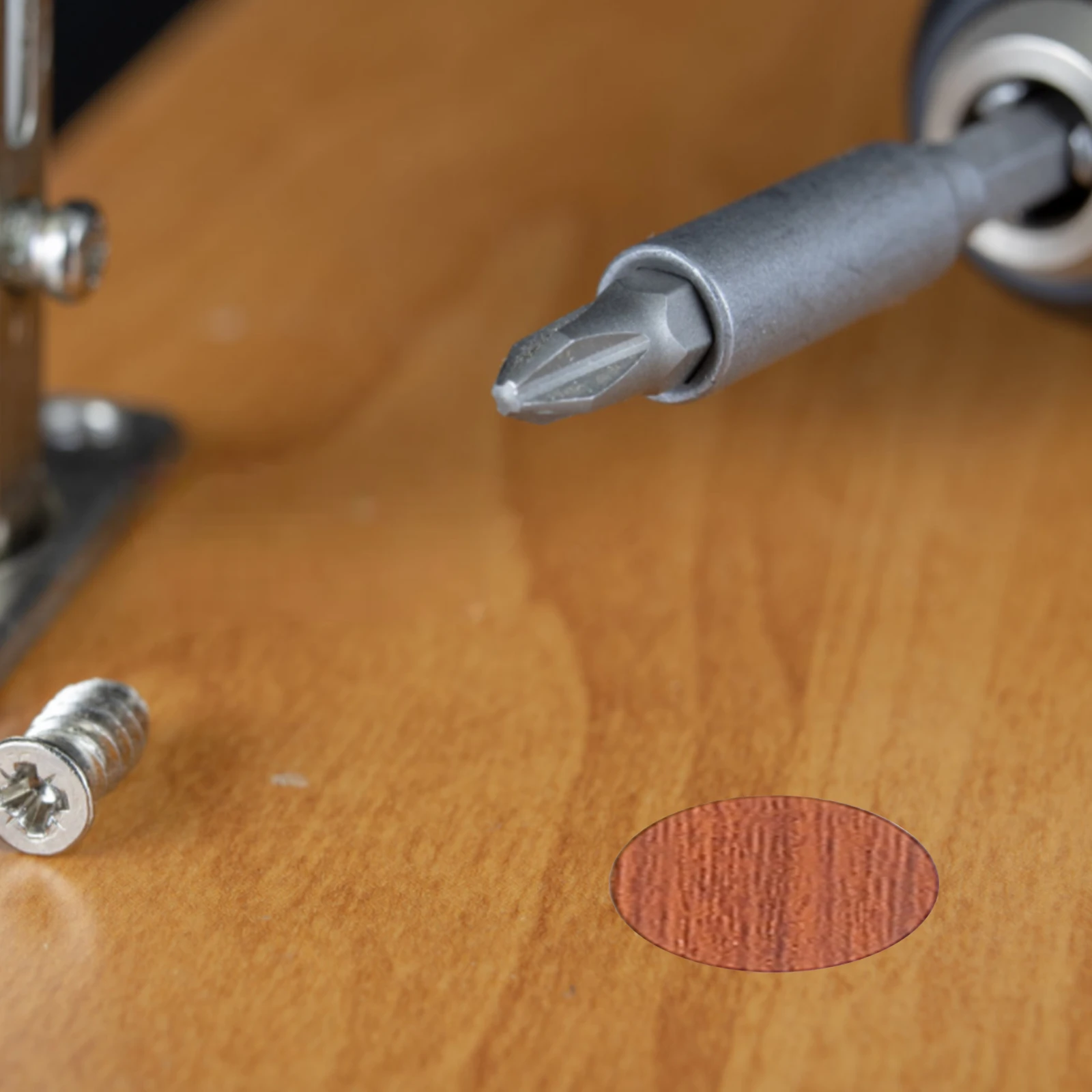 

Furniture Repair Stickers Hole Reinforcement Screw Covers Cabinet Stickers Waterproof Self Adhesive PVC Wear Resistant