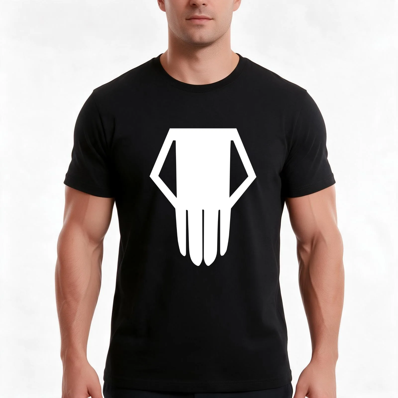Bakugou Katsuki Skull Shirt - Chapter 96-98 T-Shirt, Summer Casual Cotton Tee, Oversized Streetwear Tops, Vintage Graphic Print