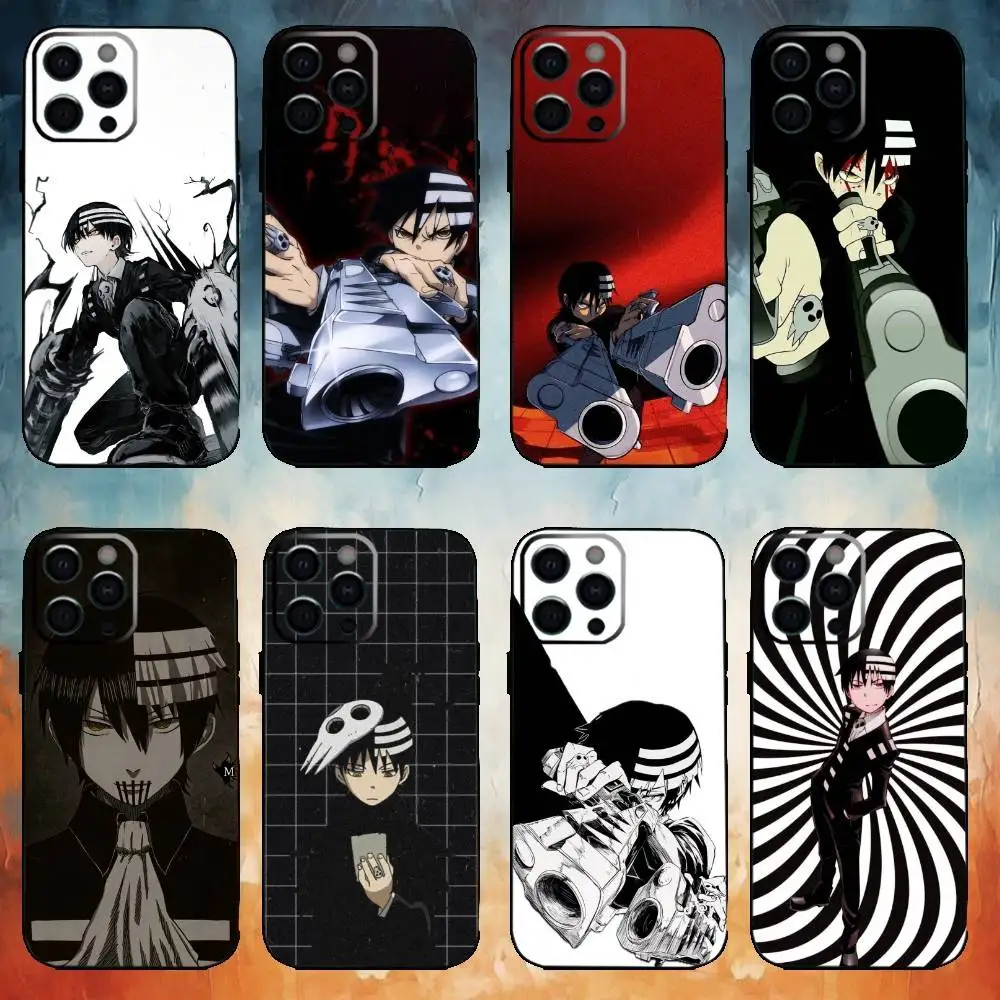 

D-Death the kid Phone Case For iPhone 17,16,15,14,13,12,11 Plus,Pro,Max,XS Silicone Soft Cover