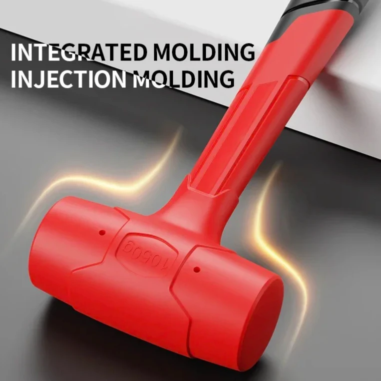 Home Beef Tendon Mallet Hammer Installation No Elasticity Hammer Multifunctional Rubber Hammer Paste Floor Tile Marble Special