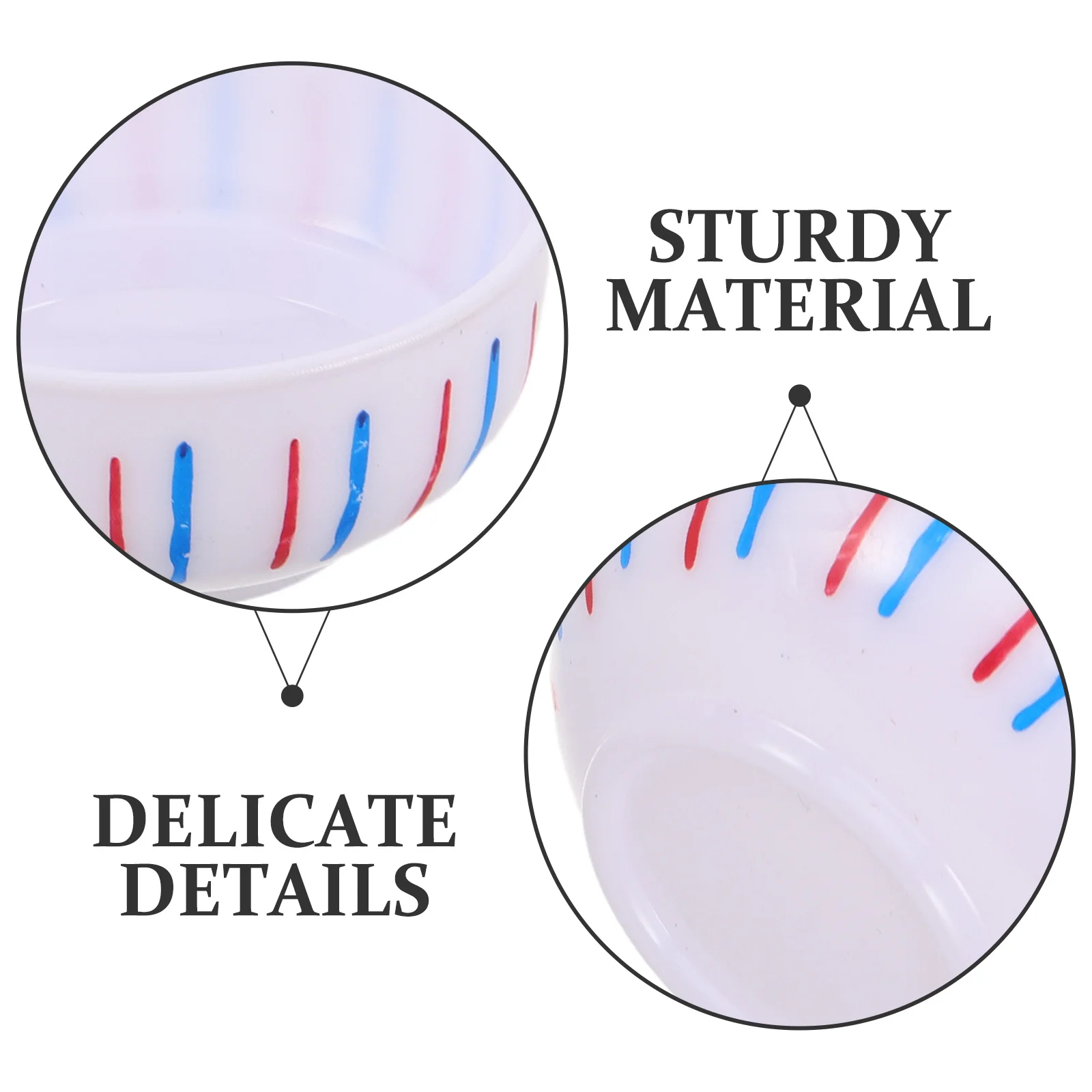 20 stuks miniatuur ramen kommen realistische plastic keuken speelset accessoires voor poppenhuis decoratieve micro decoratie