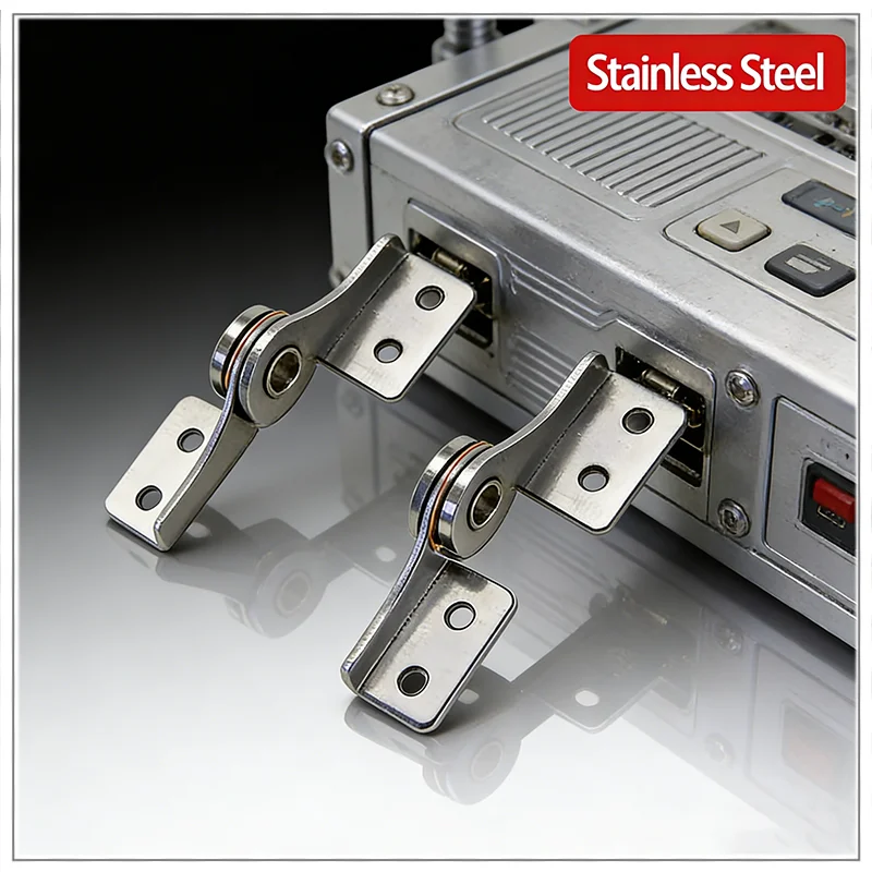 

Stainless Steel Rotary Shaft Torque Hinge with through Line Hole Damping Feature Equipment Stop Damper for Smooth Operation
