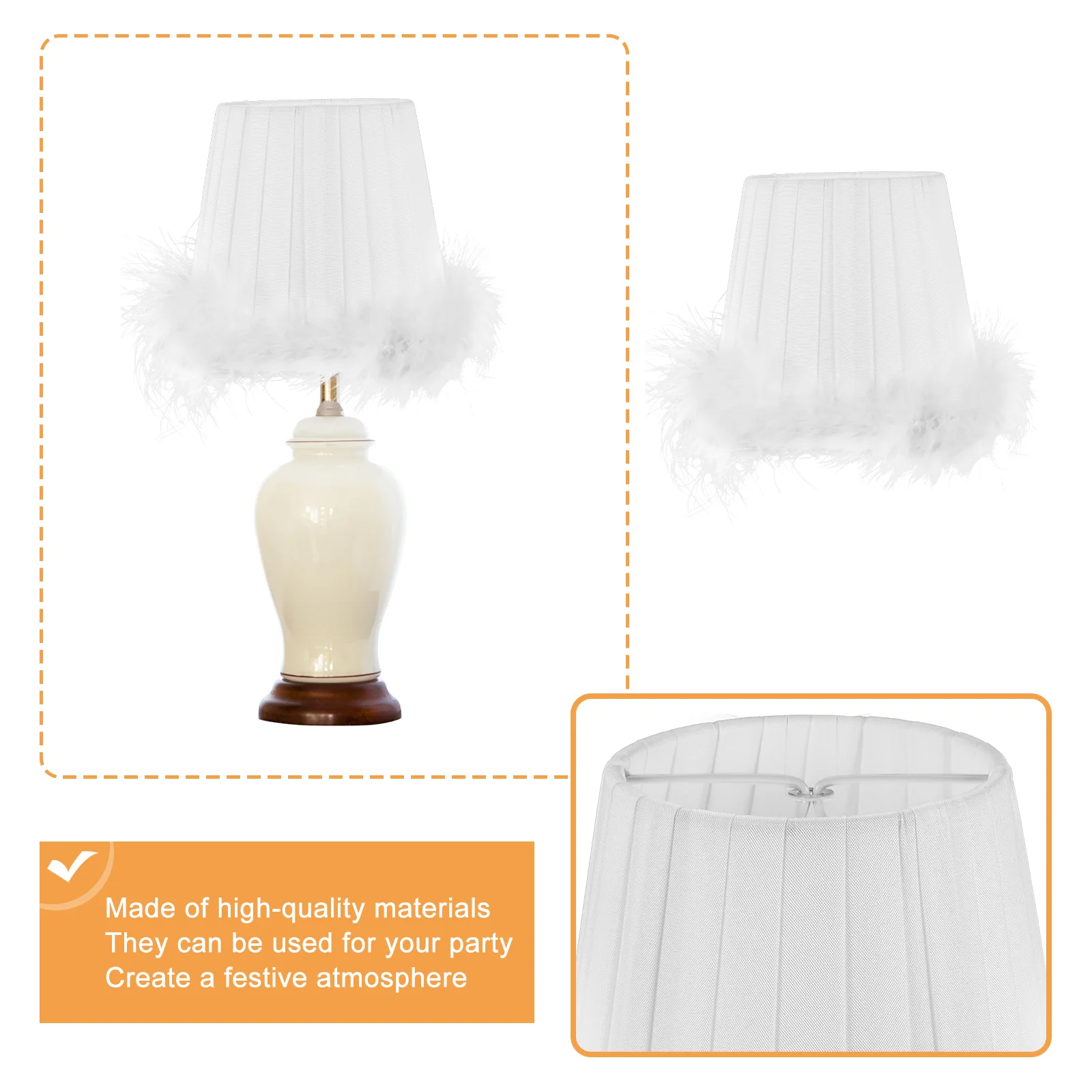 

Cloth Lampshade For Table Floor Bedside Pendant Lamp Dust Protector Home Decoration Cover Lace Shade Lighting Accessory