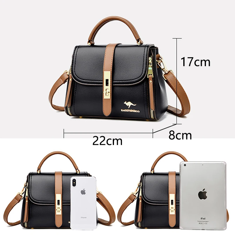 Fashion Women bags Designer Crossbody Bags High Quality Soft Leather Shoulder Bag for Women handbags Messenger bag Sac a main