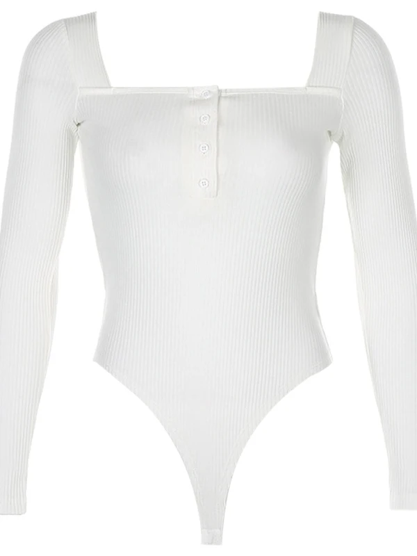 

Облегающий комбинезон Slimfit с длинными рукавами, асимметричной талией и короткими штанинами, из полиэстера, в уличном стиле