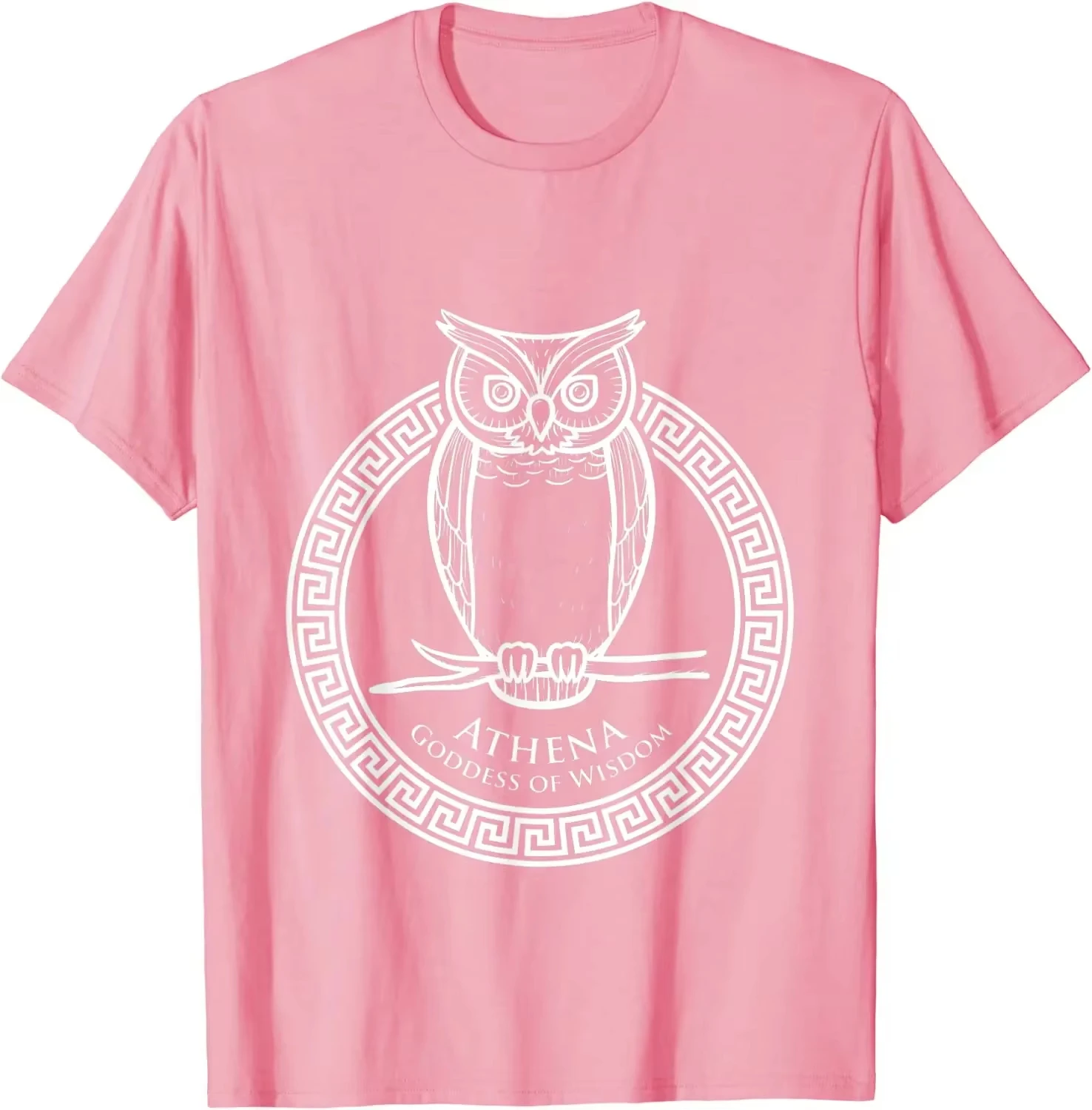 2026 New Athena Goddess of Wisdom Greek Mythology T-Shirt Cotton O-Neck Summer Short Sleeve Casual Mens