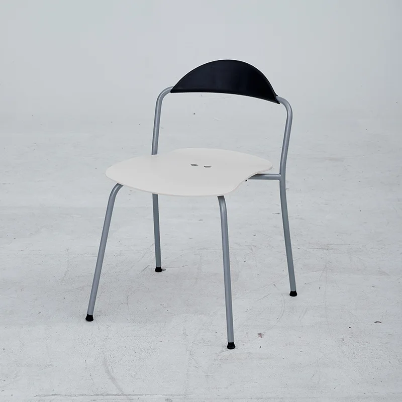 

Vico chair designer minimalist dining chair home retro cafe restaurant backrest chair small apartment leisure stool