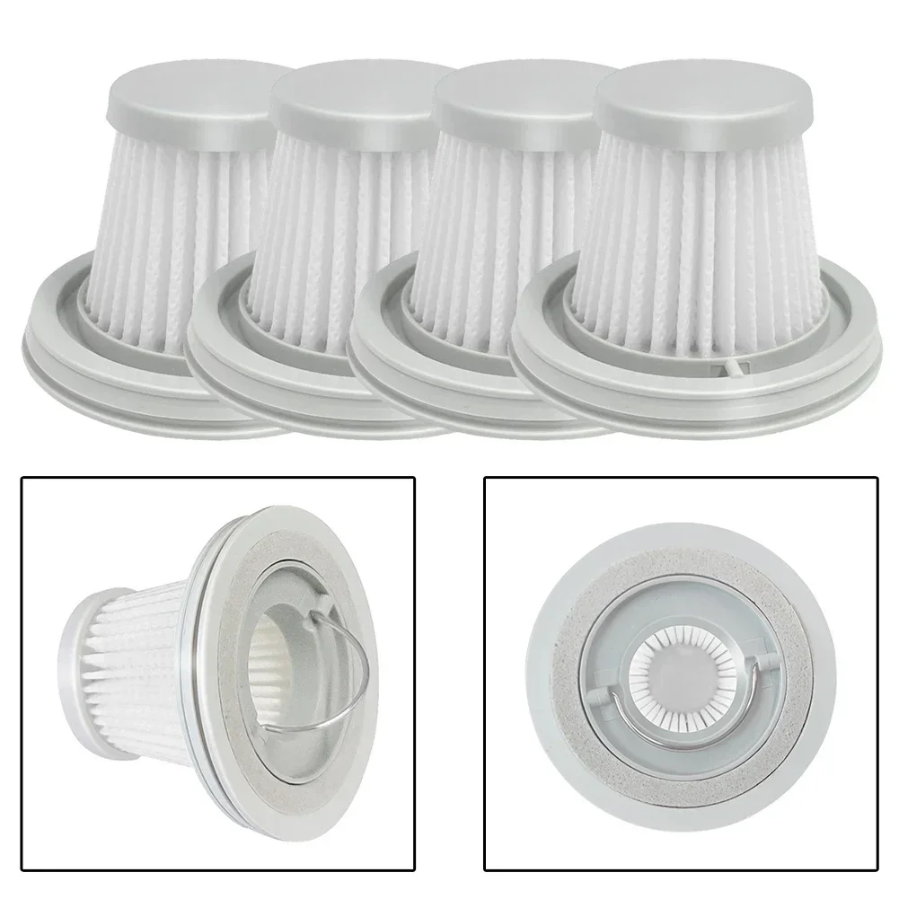4pcs Filters For Fanttik Slim V8 Apex/Slim V8 Mate/V8 Apex/V8 Mate/V10 Mate Cordless Car Vacuum Cleaner Household Accessories