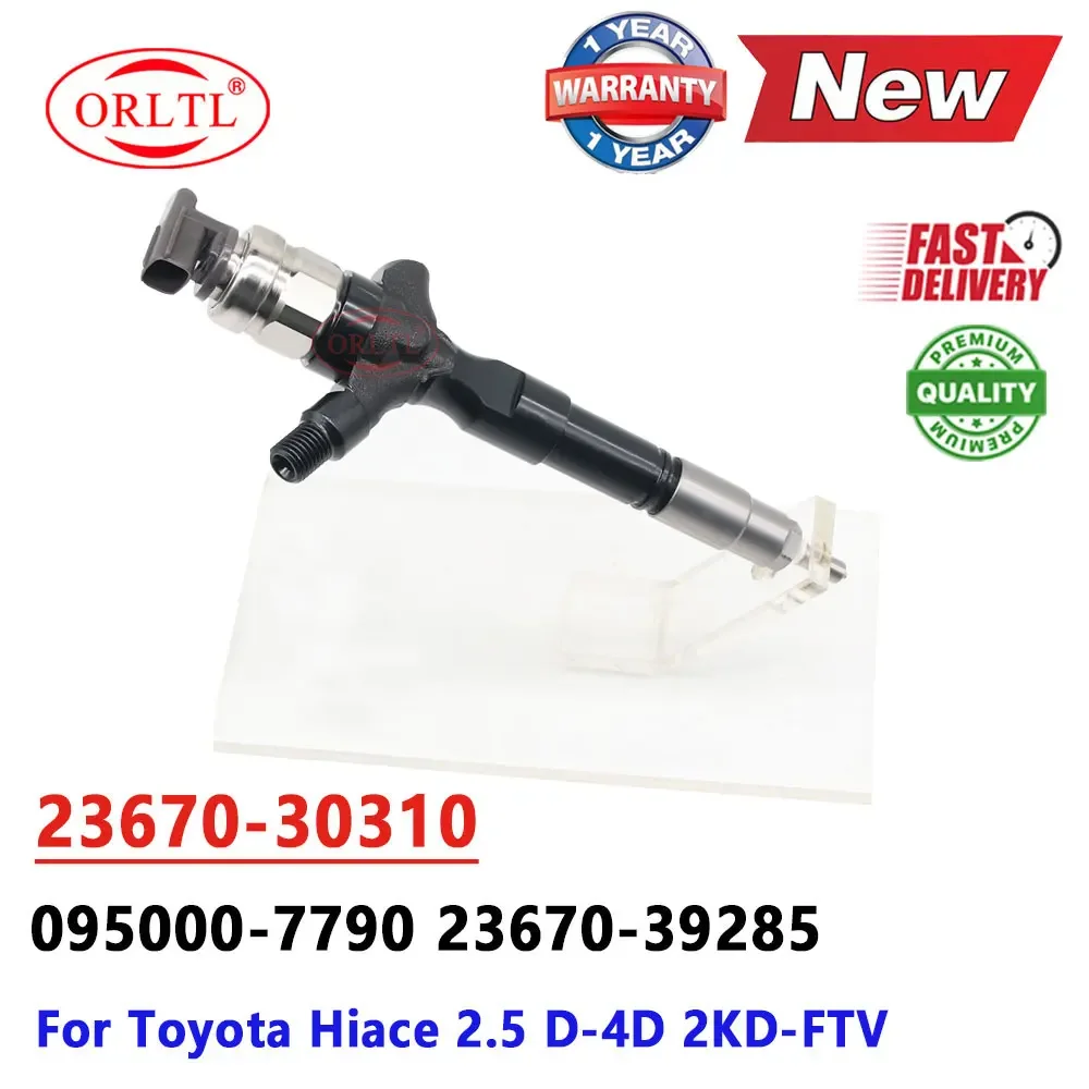 

ORLTL NEW 23670-30310 For Toyota Hiace 2.5 D-4D 2KD-FTV 2367030310 095000 7790 Genuine Fuel Injector Nozzle 0950007790